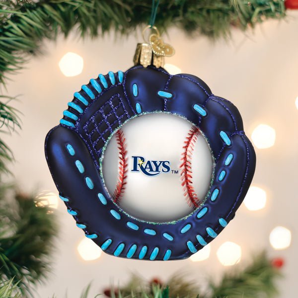 Rays Baseball Mitt Ornament - themonogram manor 