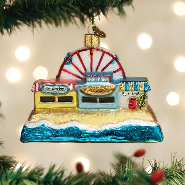 Beachscape Ornament - #themonogram manor #