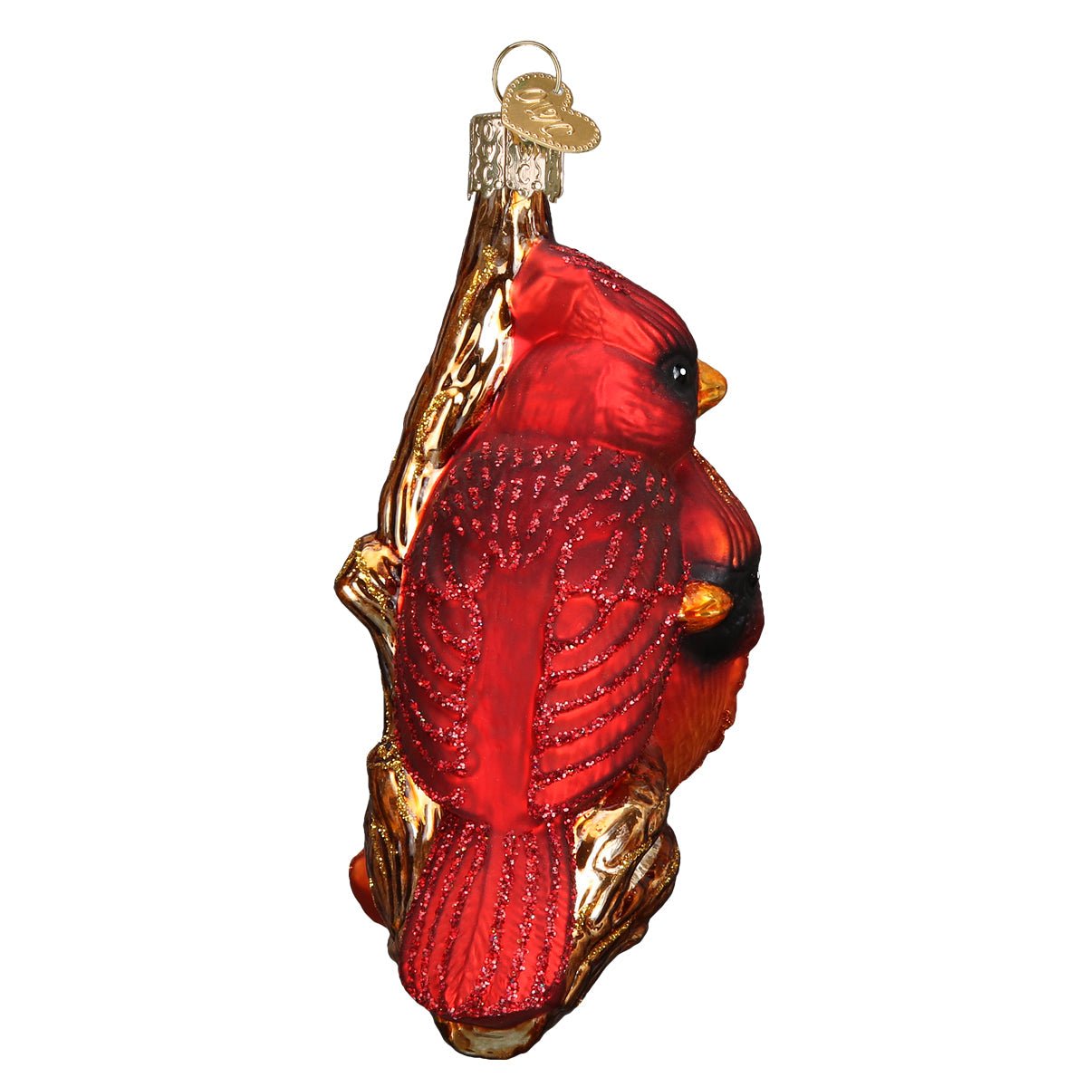 Pair Of Cardinals Ornament - #themonogram manor #
