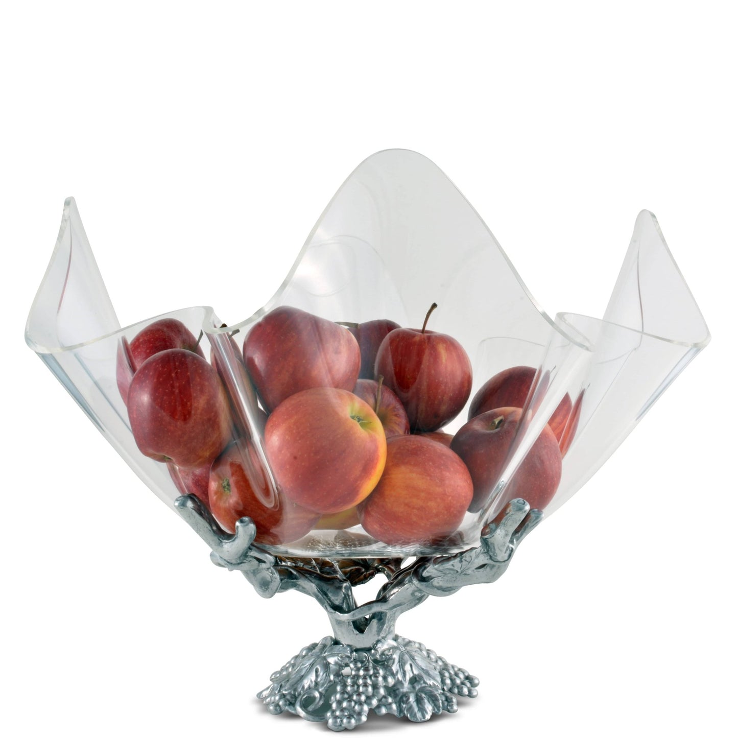 Grapevine Stand Acrylic Bowl 14 - themonogram manor 