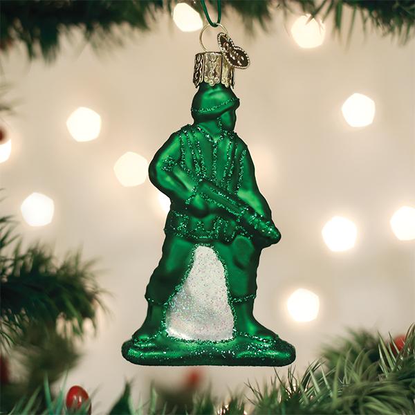 Army Man Toy Ornament - themonogram manor 