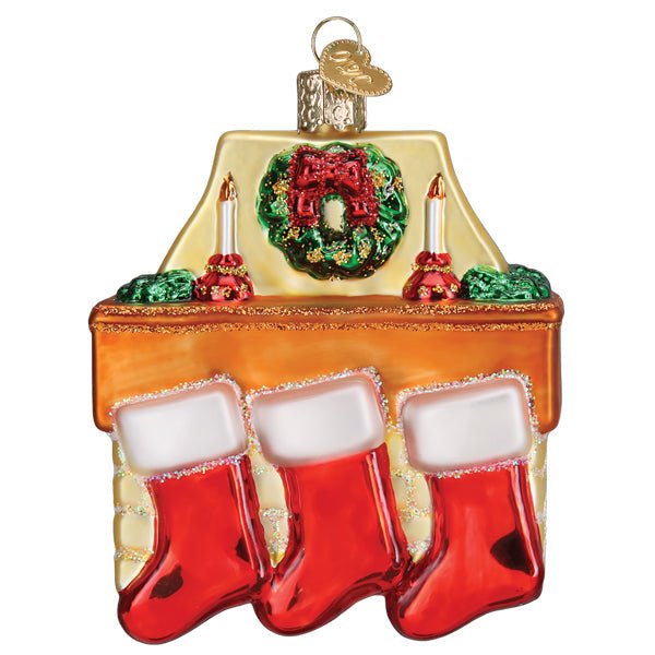 Family Of 3 Stockings Ornament - #themonogram manor #