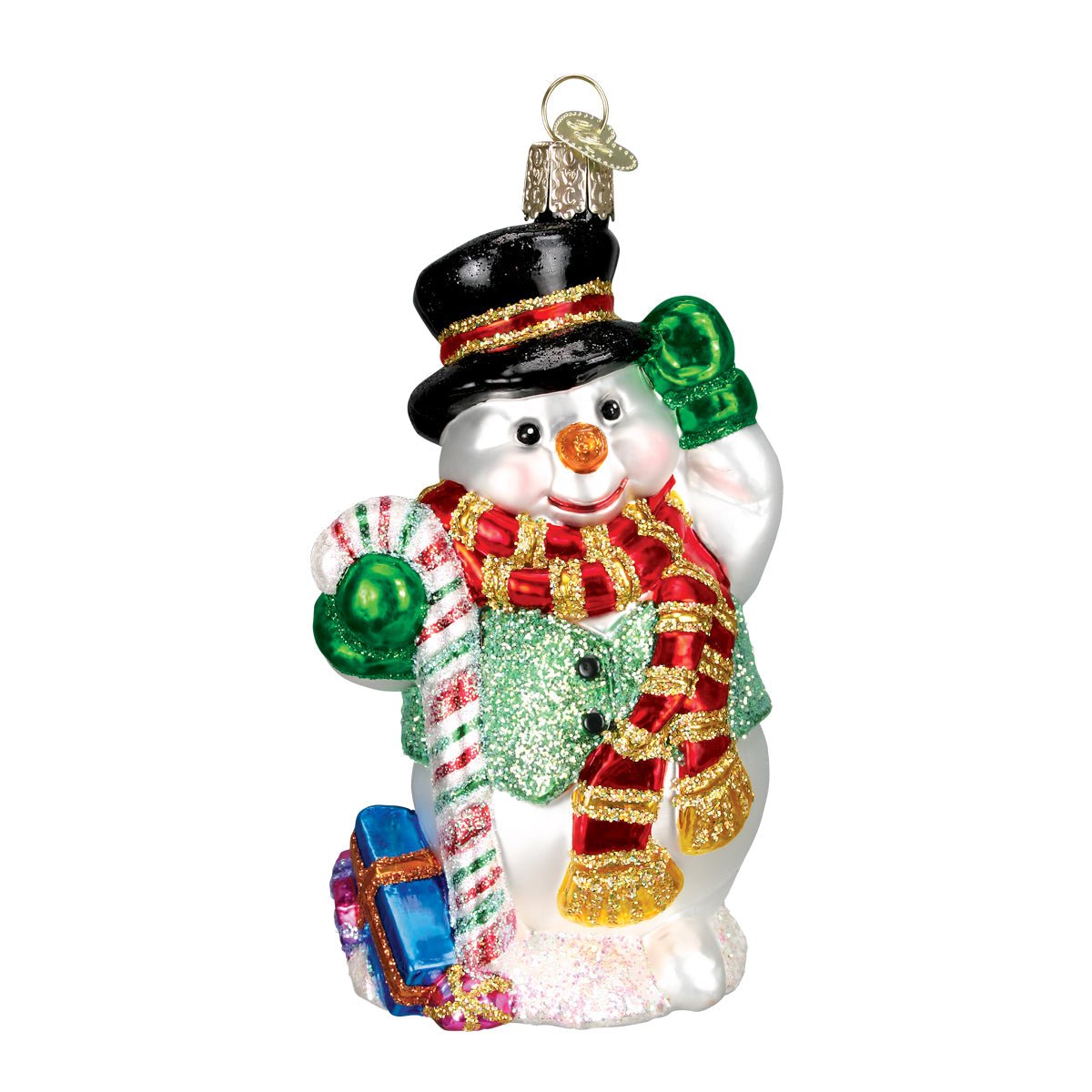 Candy Cane Snowman - themonogram manor 