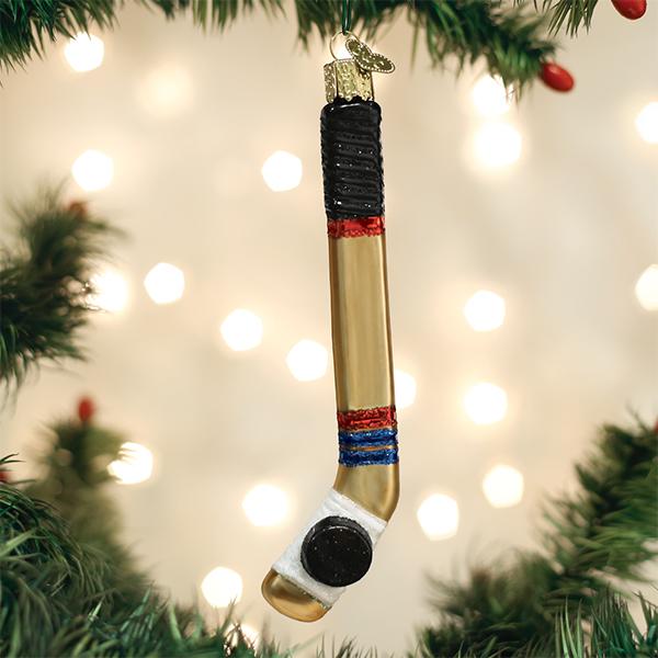 Hockey Stick Ornament - #themonogram manor #