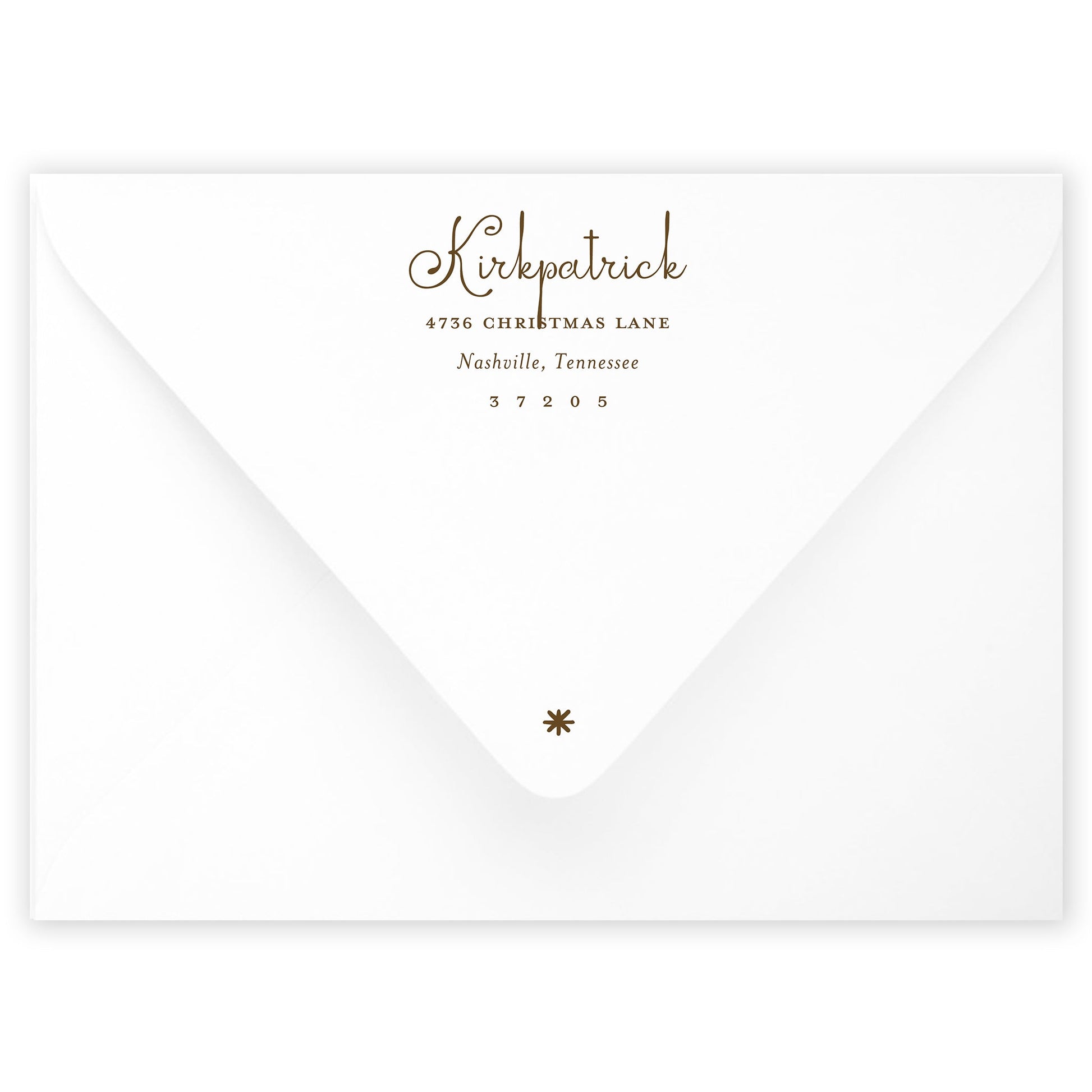 marmalade merry christmas drip holiday card - themonogram manor 