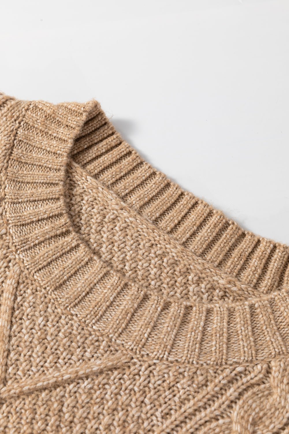 Cable Knit Sweater Dress - themonogram manor 
