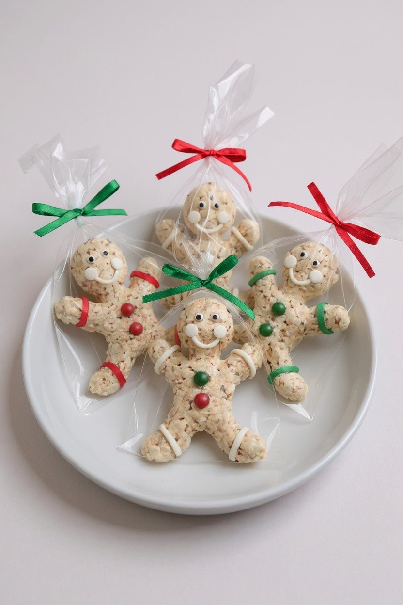 Gingerbread Man Rice Crispie Treats - themonogram manor 