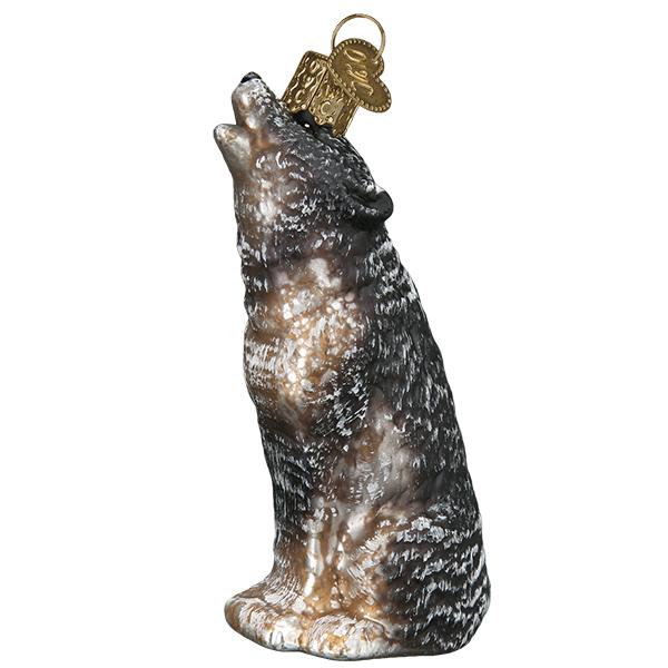 Vintage Howling Wolf Ornament - themonogram manor 