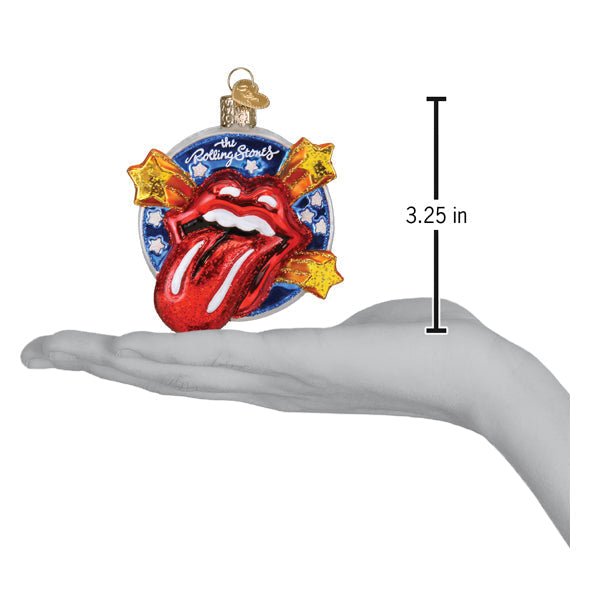 The Rolling Stones Tongue Ornament - themonogram manor 