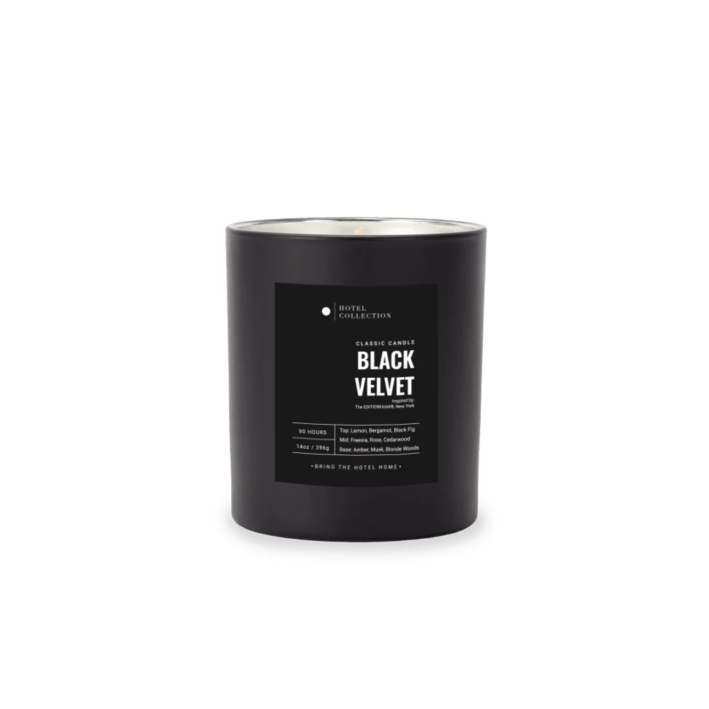 Classic Black Velvet™ Candle - themonogram manor 