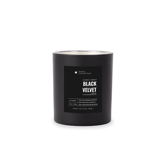 Classic Black Velvet™ Candle - themonogram manor 