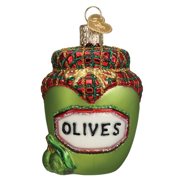 Jar Of Olives Ornament - #themonogram manor #