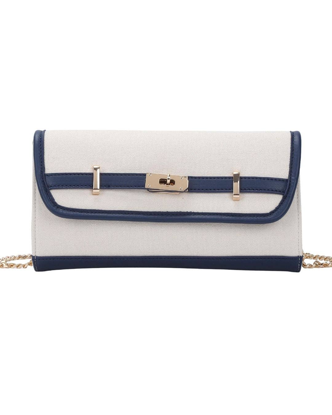 Andi - Canvas Clutch- WS - themonogram manor 