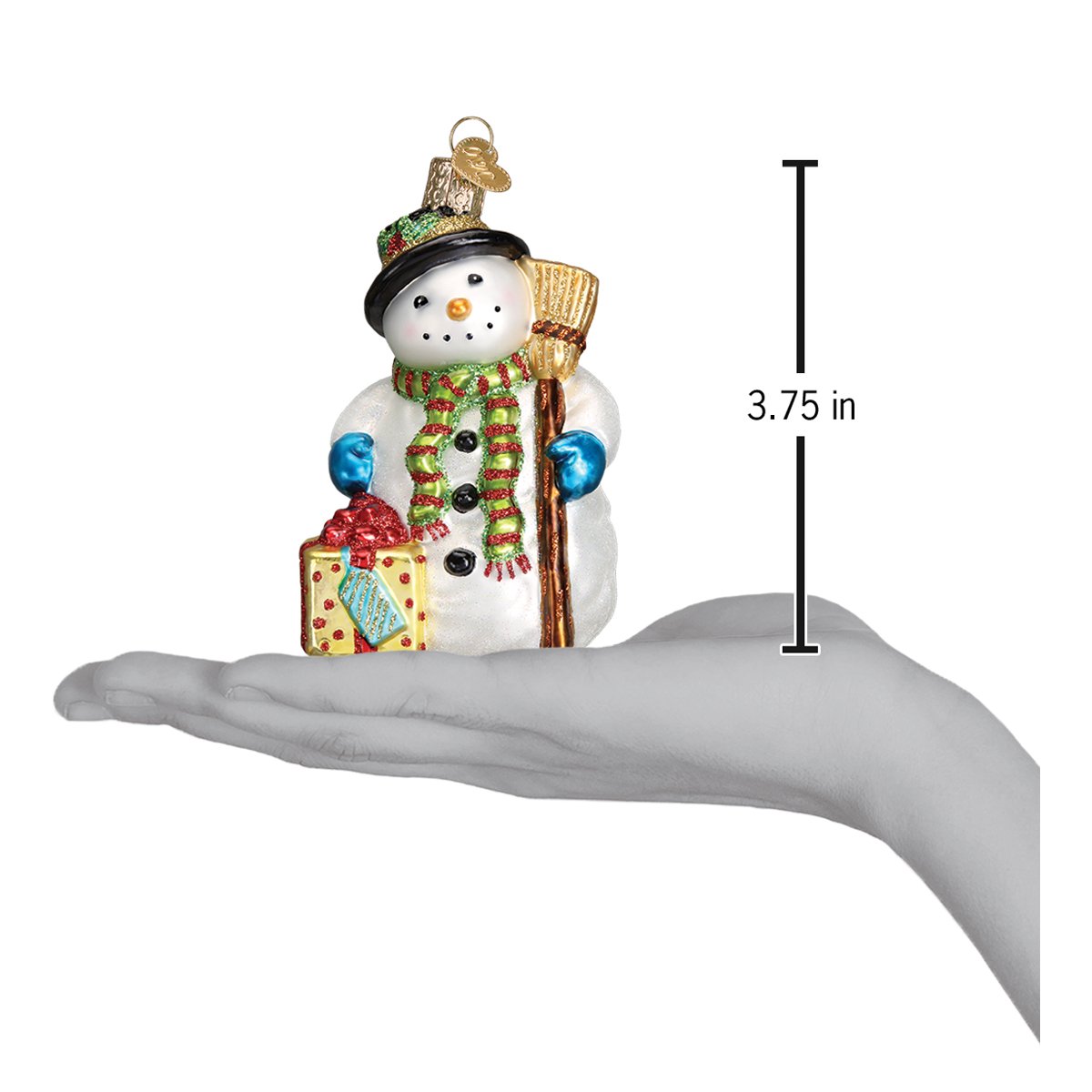 Gleeful Snowman Ornament - themonogram manor 