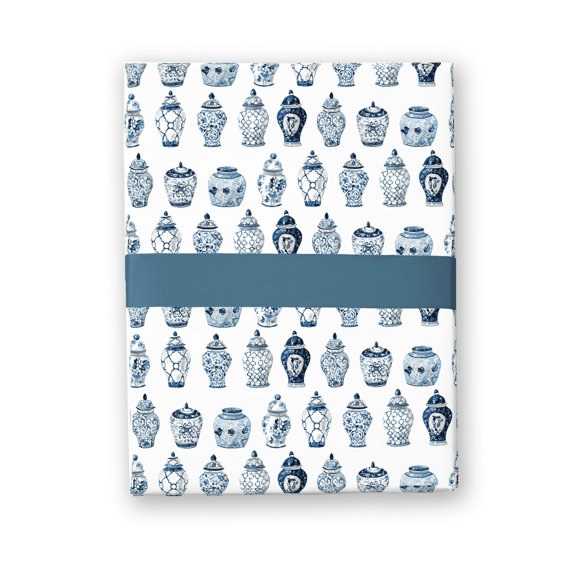 Ginger Jars Gift Wrap - themonogram manor 