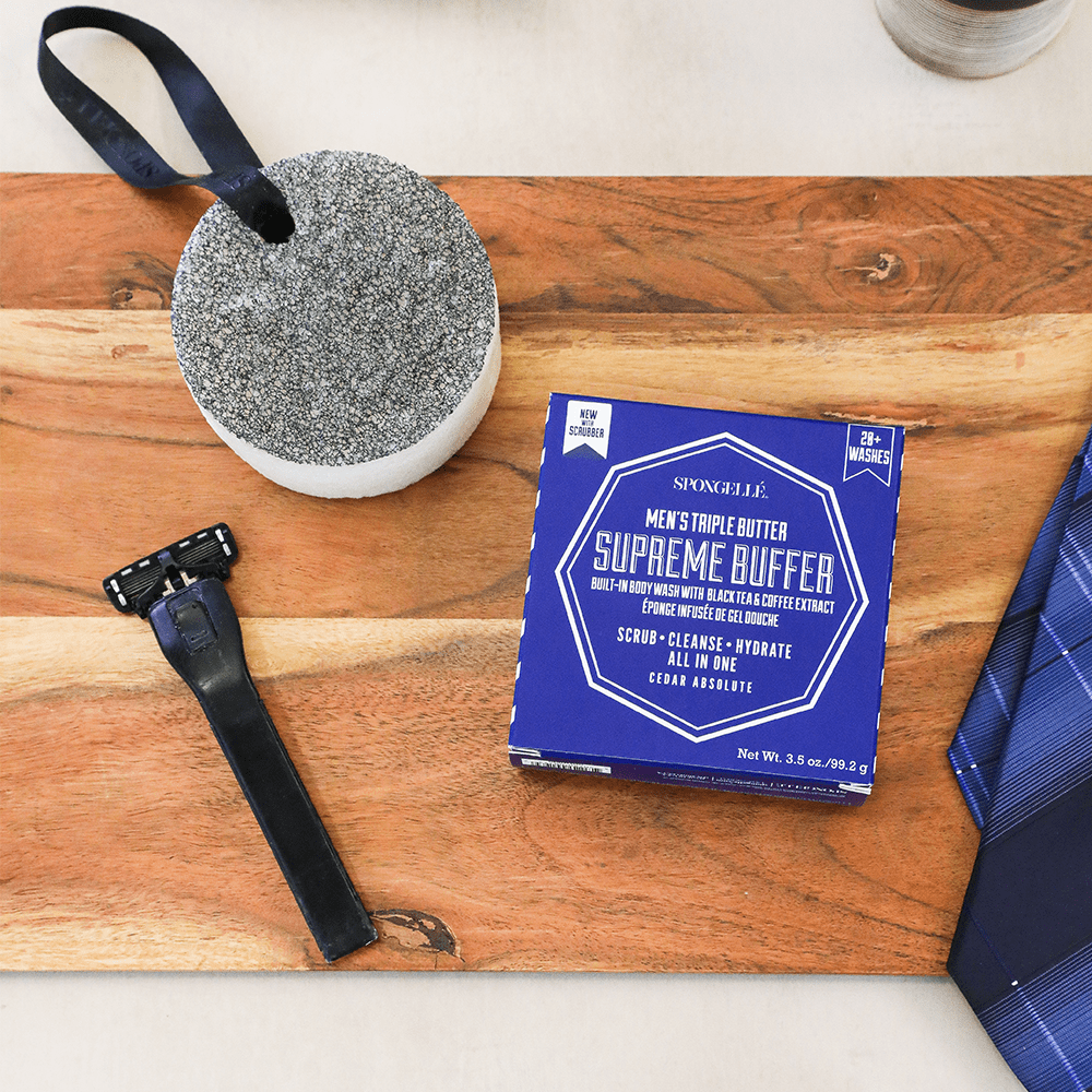 20+ Men's Supreme Buffer | Black Scrubber - themonogram manor 