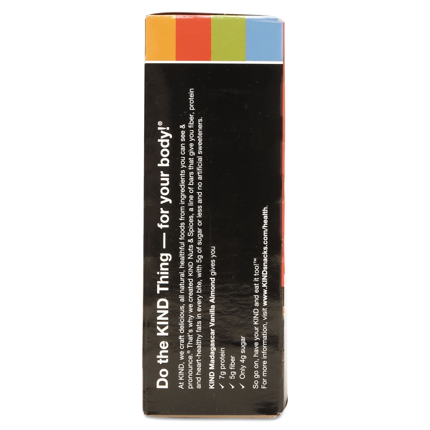 KIND Nuts and Spices Bar, Madagascar Vanilla Almond, 1.4 oz, 12/Box - themonogram manor 