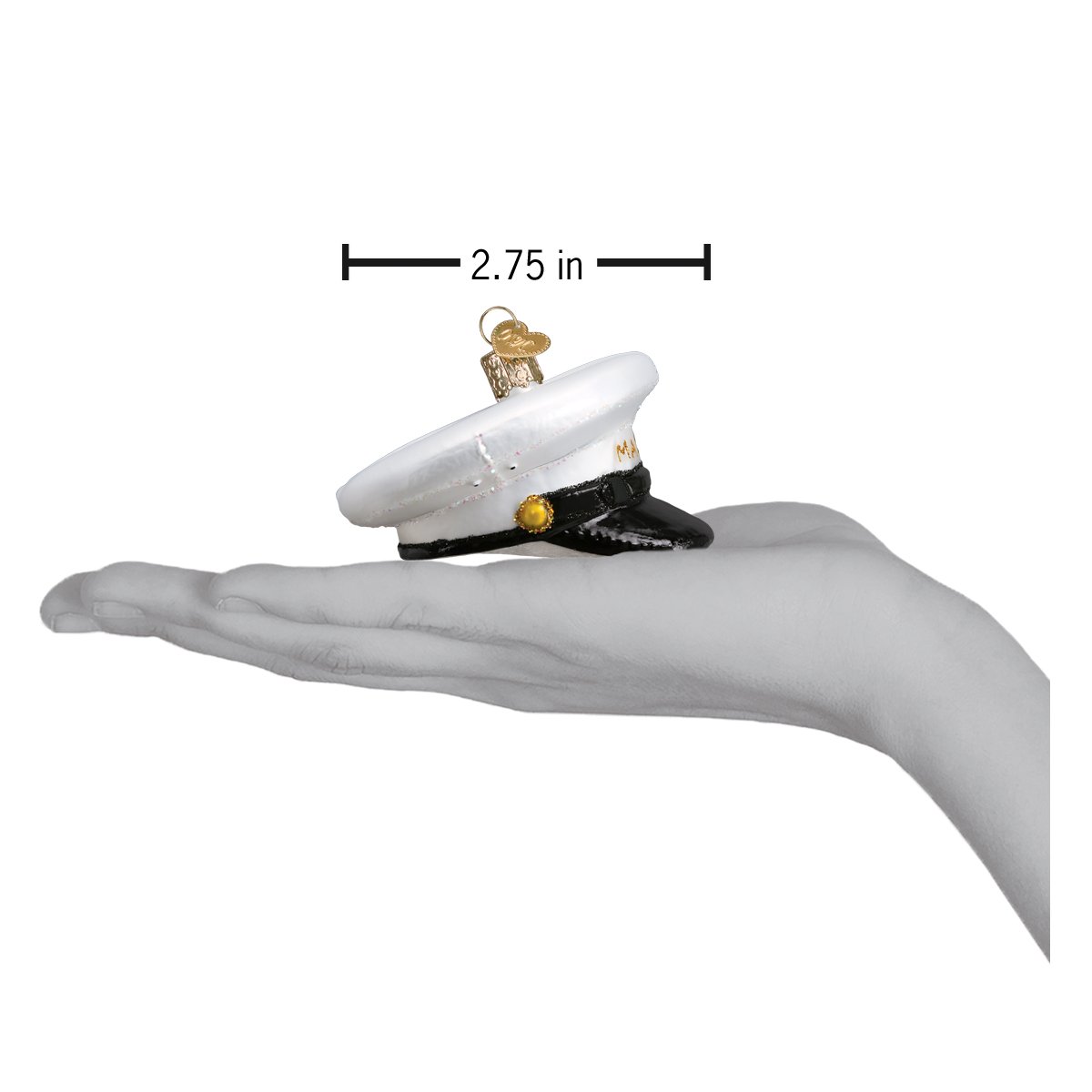 Marine's Cap Ornament - #themonogram manor #
