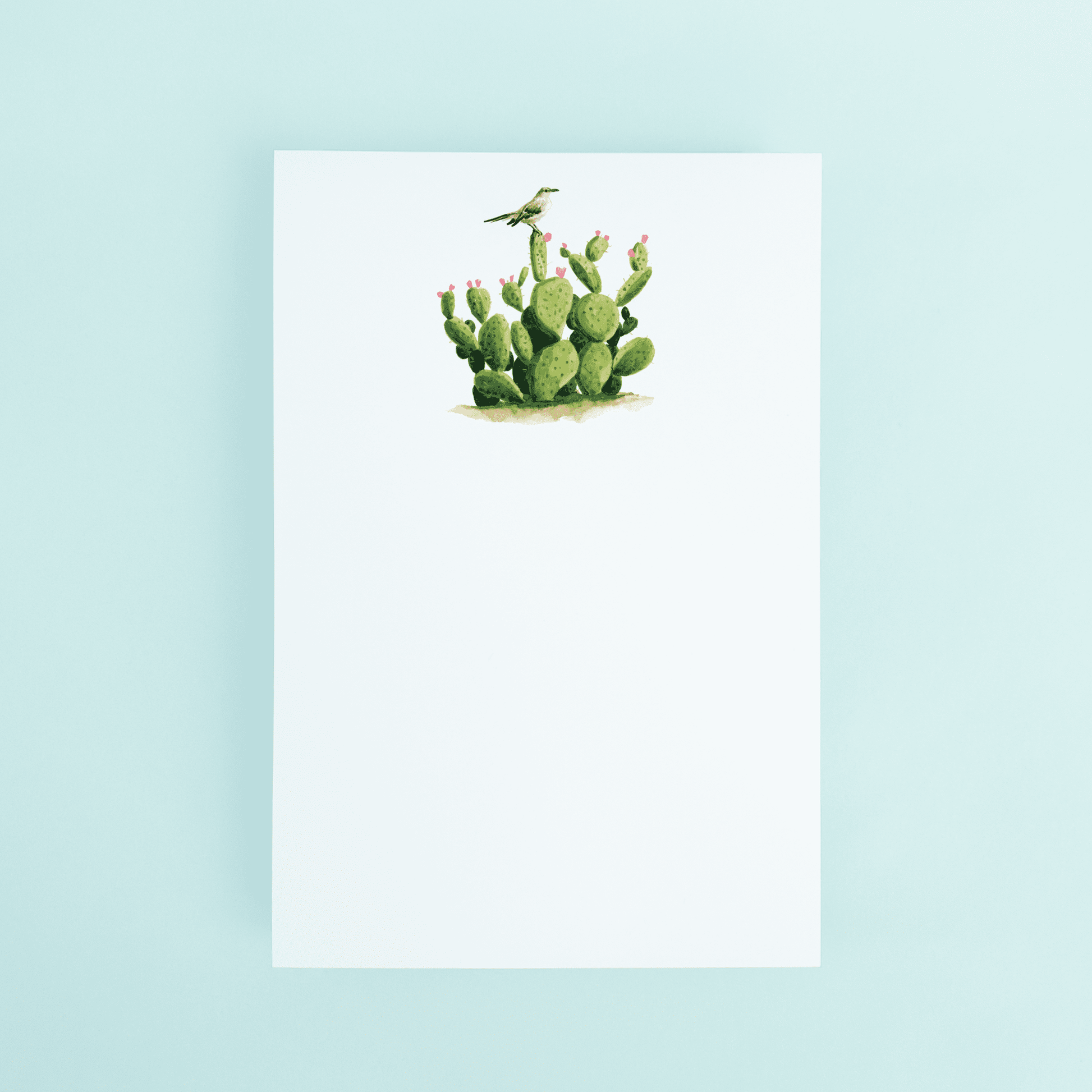 Prickly Pear and Mockingbird - themonogram manor 
