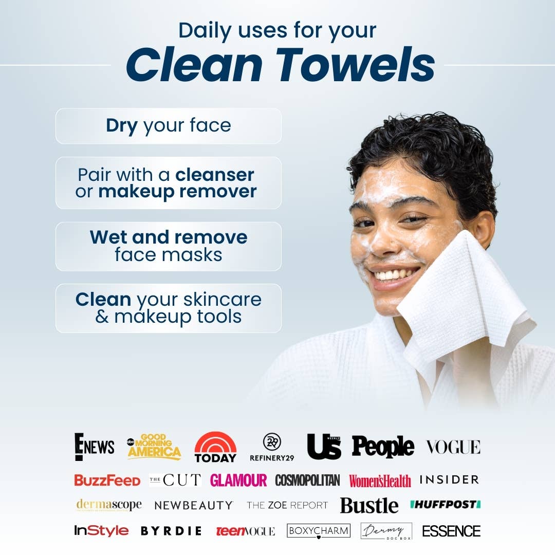 Clean Skin Club Clean Towels™ Retailer Intro Bundle 1 - themonogram manor 