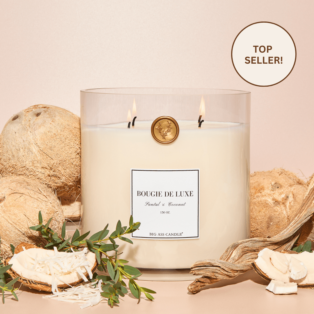 Baby Big Ass Candle (150 oz, 300 - 500 hours) - themonogram manor 