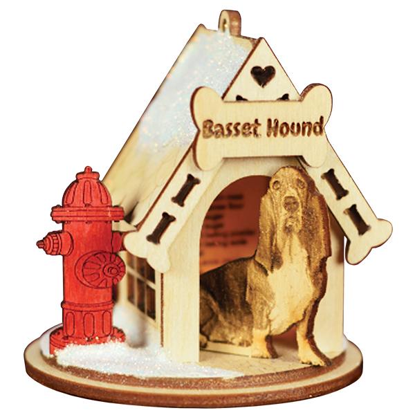 Basset Hound Ornament - #themonogram manor #