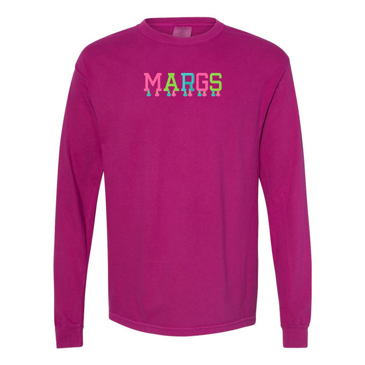 Embroidered Tasseled 'Margs' Long Sleeve - themonogram manor 