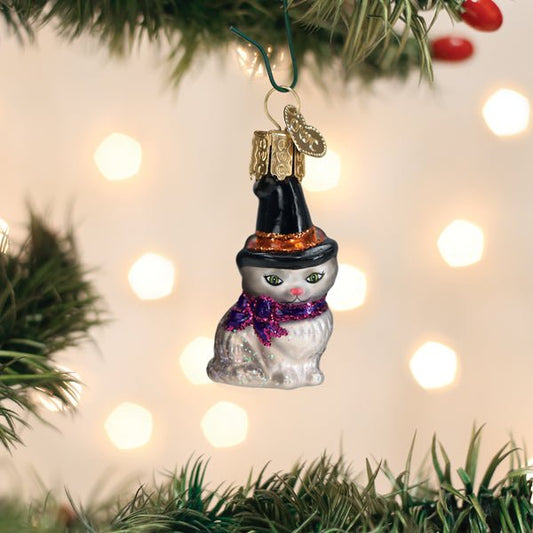 Mini Witch Cat Ornament - themonogram manor 