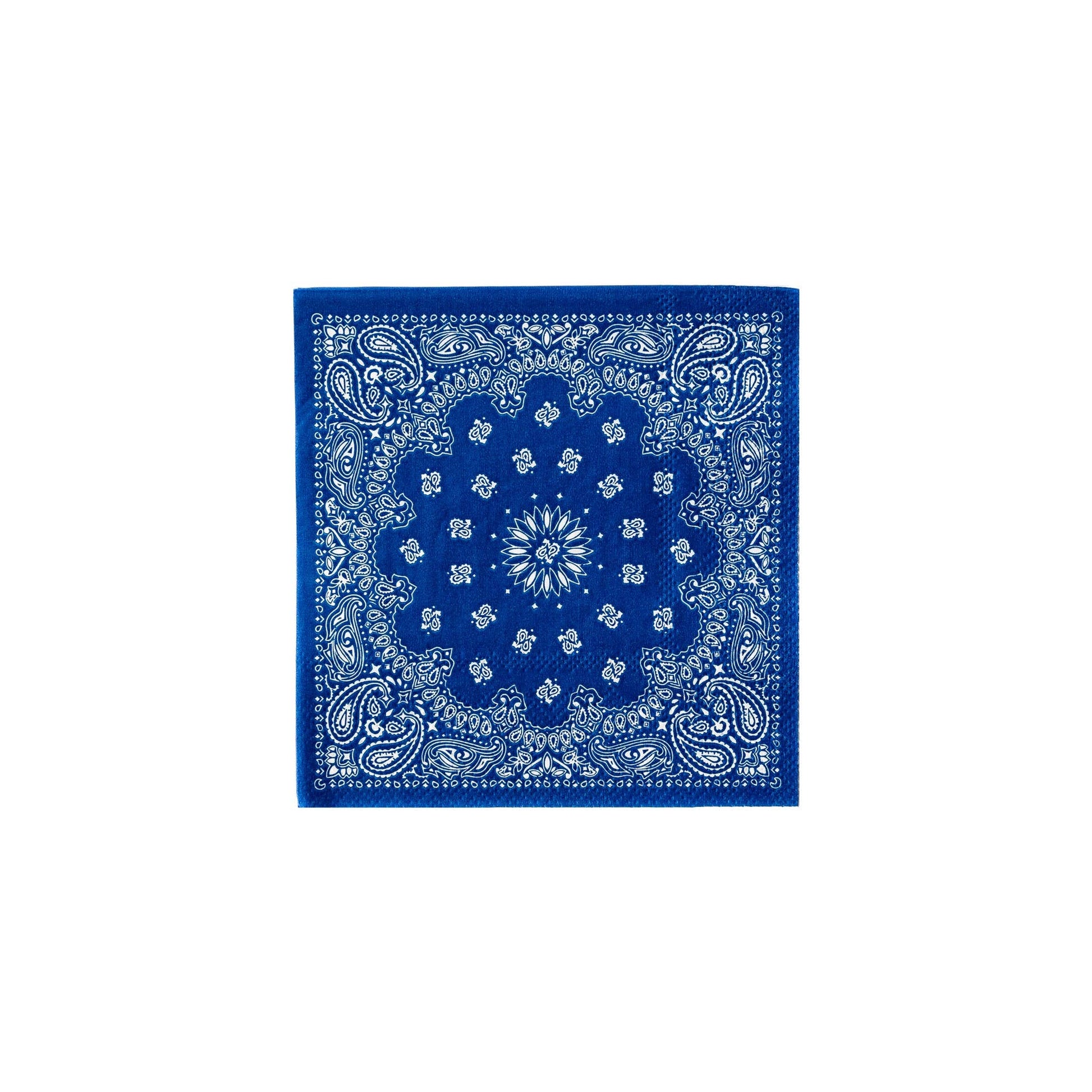 PLTS368T - MME - Bandana Cocktail Napkin Set - themonogram manor 
