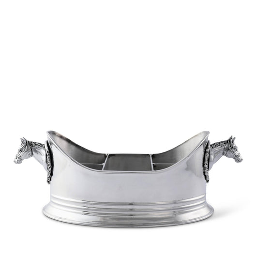 Horse Head Silverware Caddy - themonogram manor 