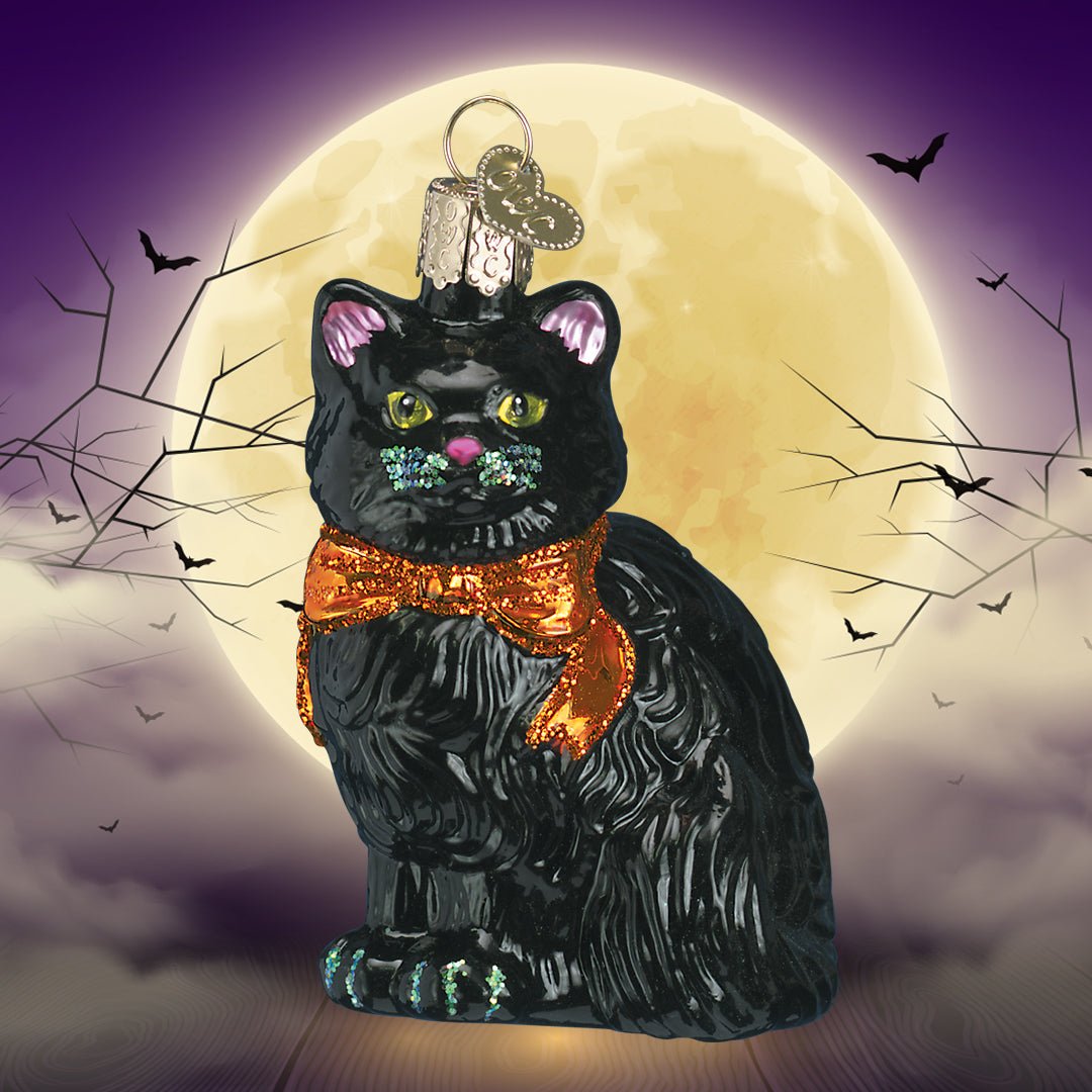 Halloween Kitty Ornament - themonogram manor 