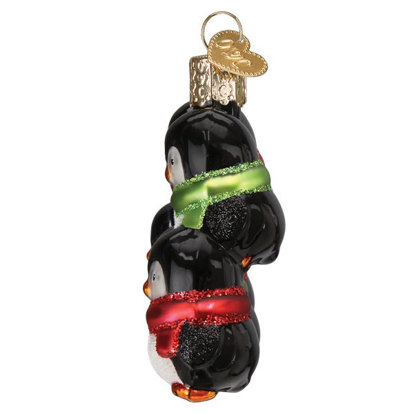 Penguin Family Of 5 Ornament - themonogram manor 