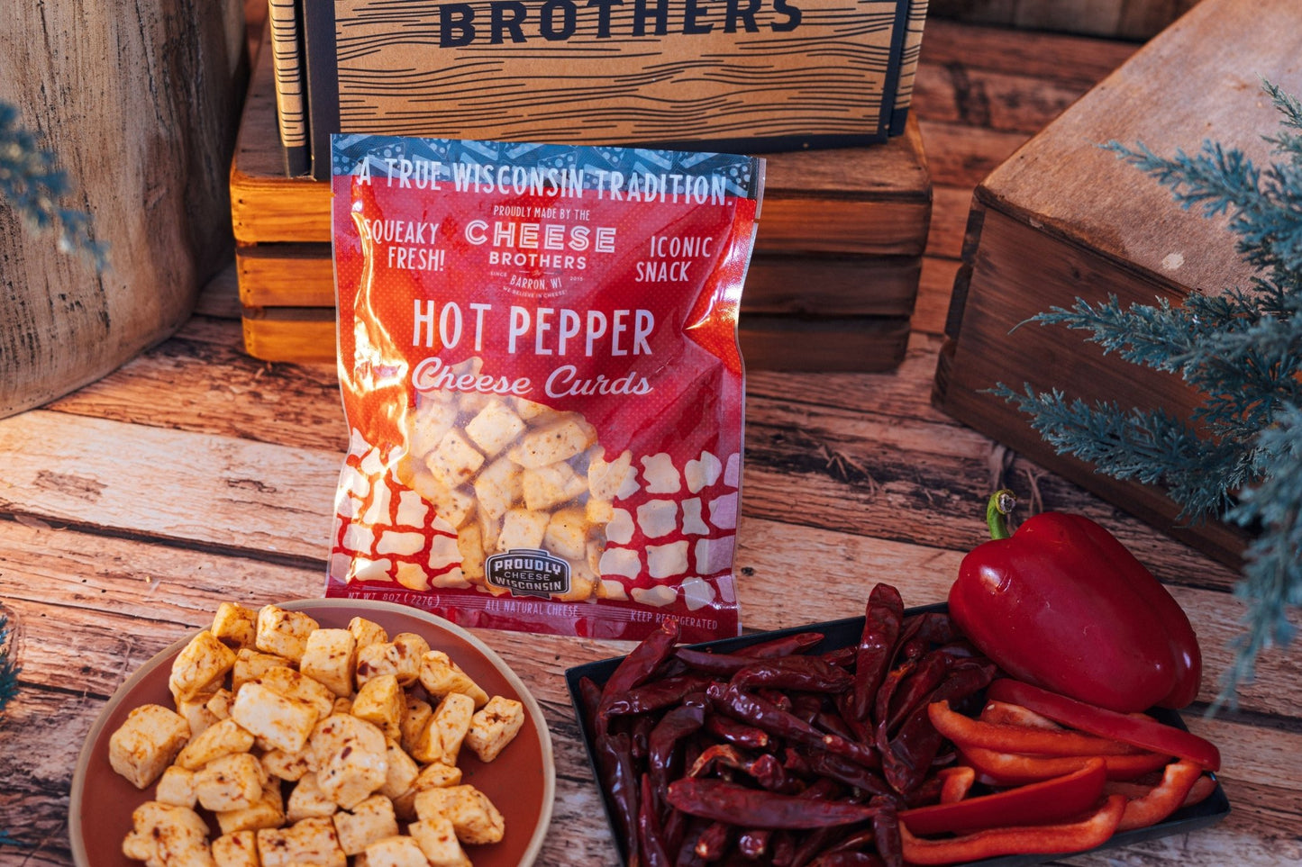 Hot Pepper Cheese Curds *Ships Fresh Daily* - themonogram manor 
