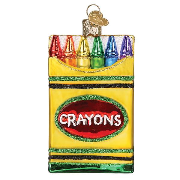 Box Of Crayons Ornament - #themonogram manor #