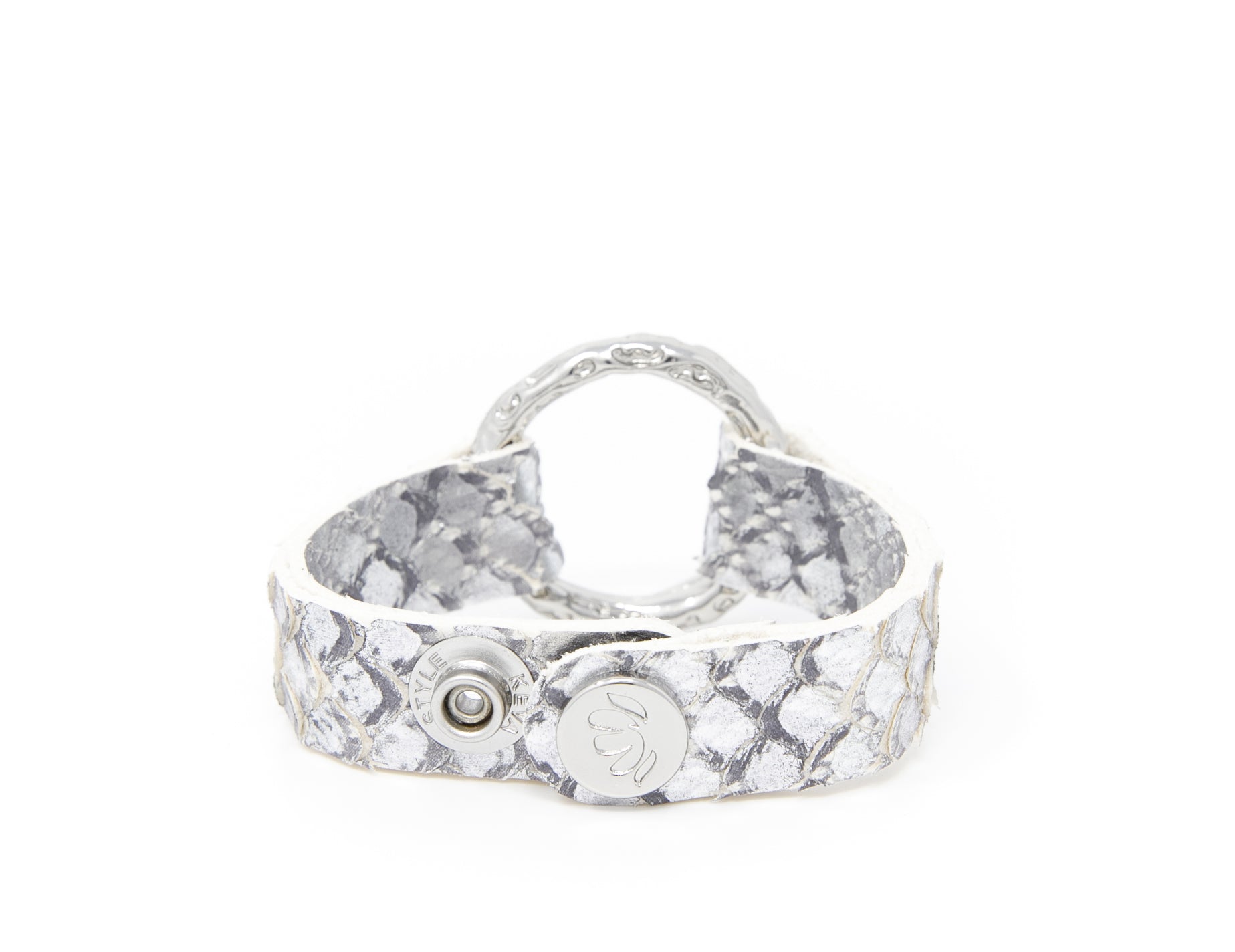 Dolores Leather Bracelet - themonogram manor 