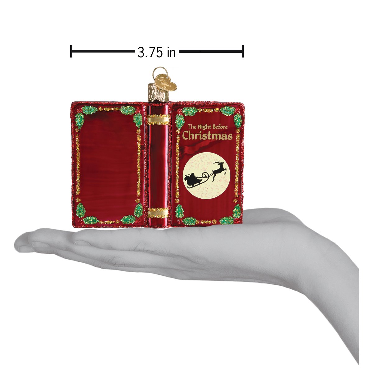 The Night Before Christmas Ornament - themonogram manor 