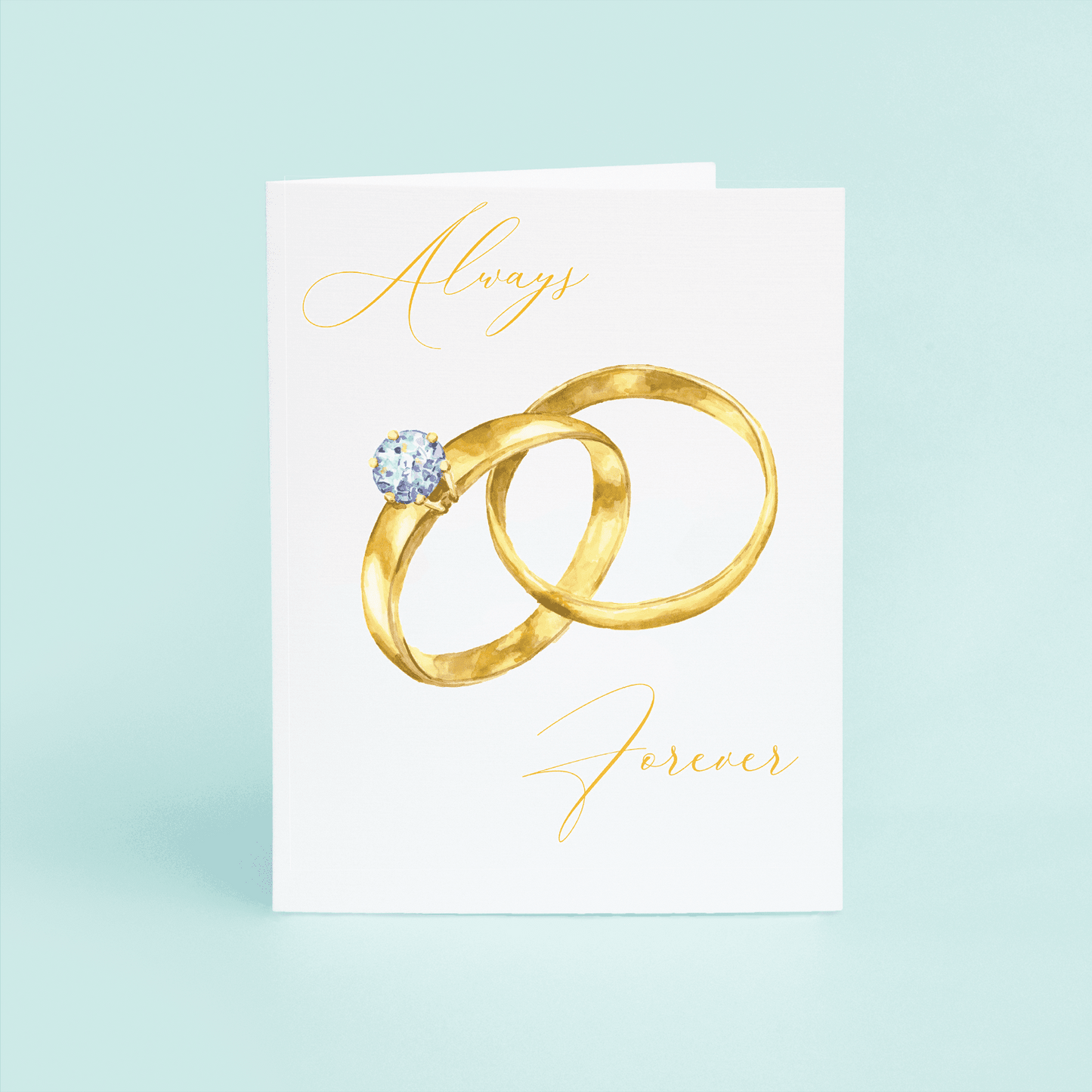 Wedding Rings "Always & Forever" - themonogram manor 