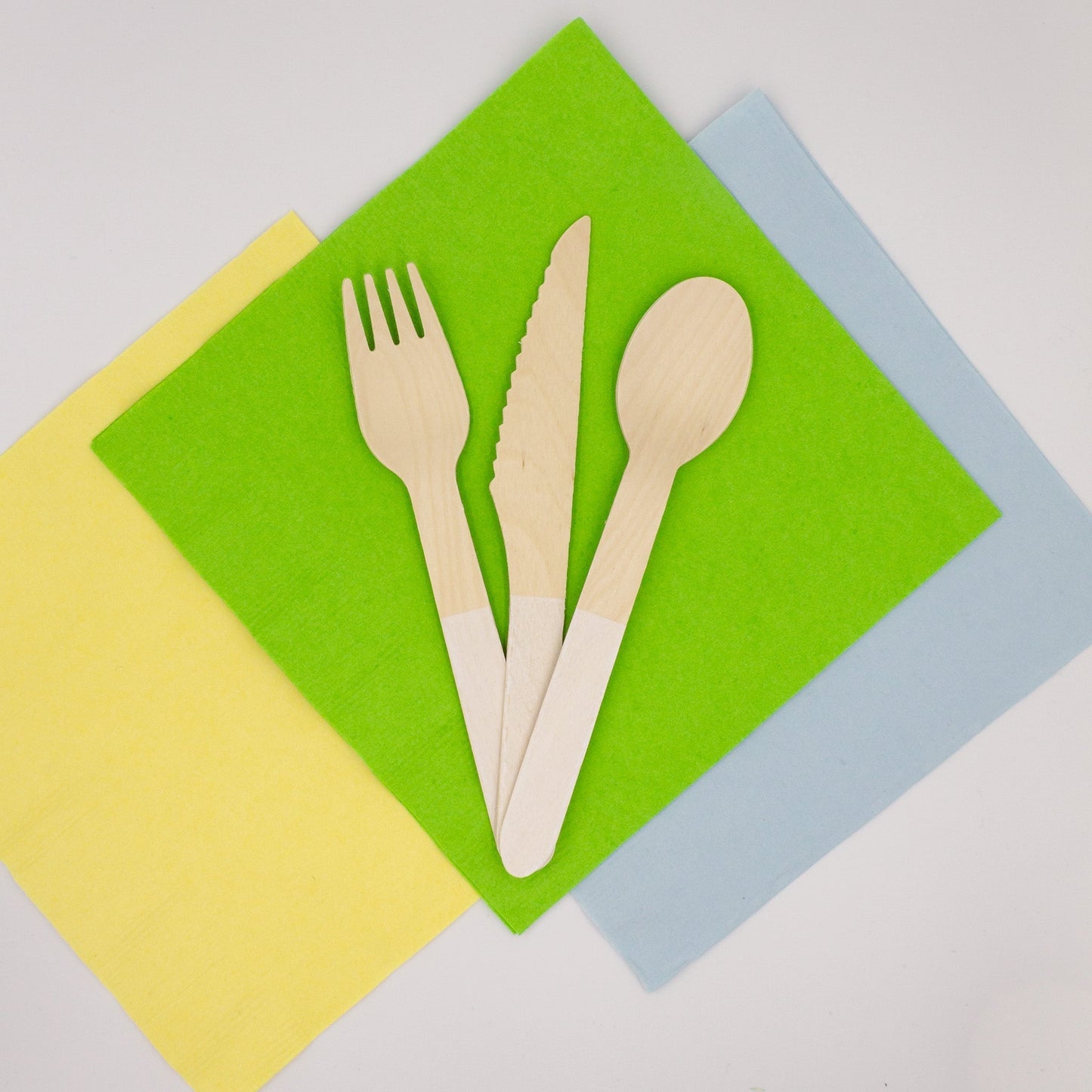 White Wooden Utensil Set – 24ct | ON SALE!! - themonogram manor 