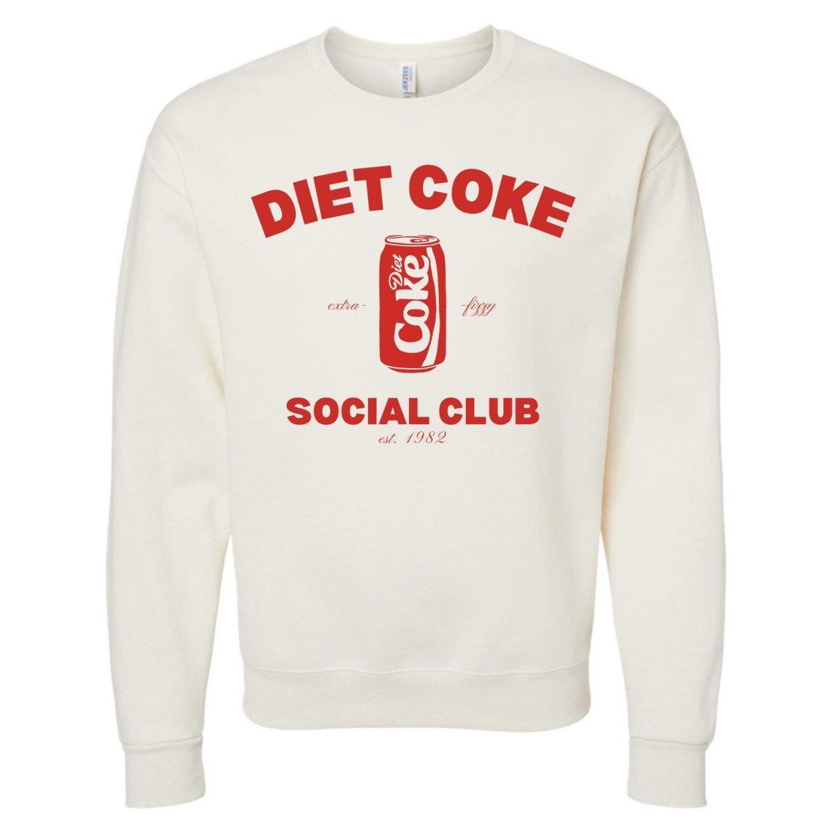 'Diet Coke Social Club' Crewneck Sweatshirt - themonogram manor 