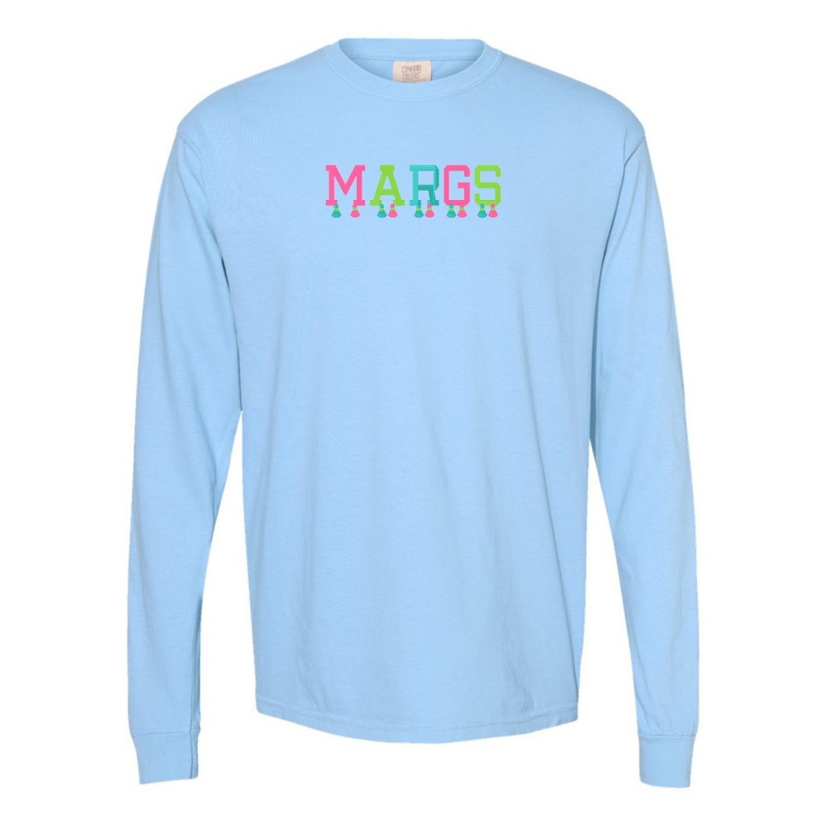 Embroidered Tasseled 'Margs' Long Sleeve - themonogram manor 