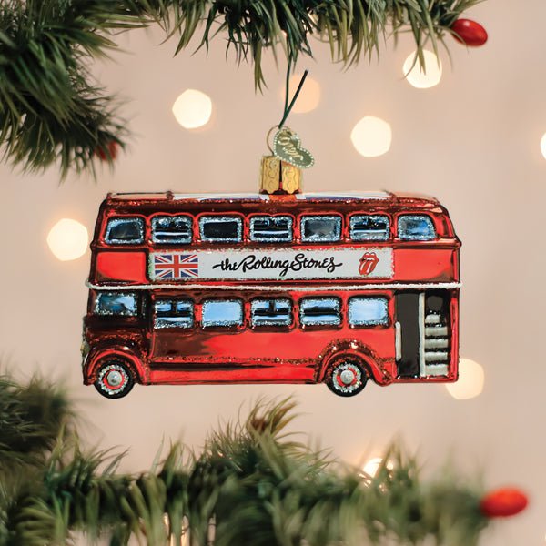 The Rolling Stones British Bus Ornament - themonogram manor 