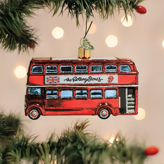 The Rolling Stones British Bus Ornament - themonogram manor 