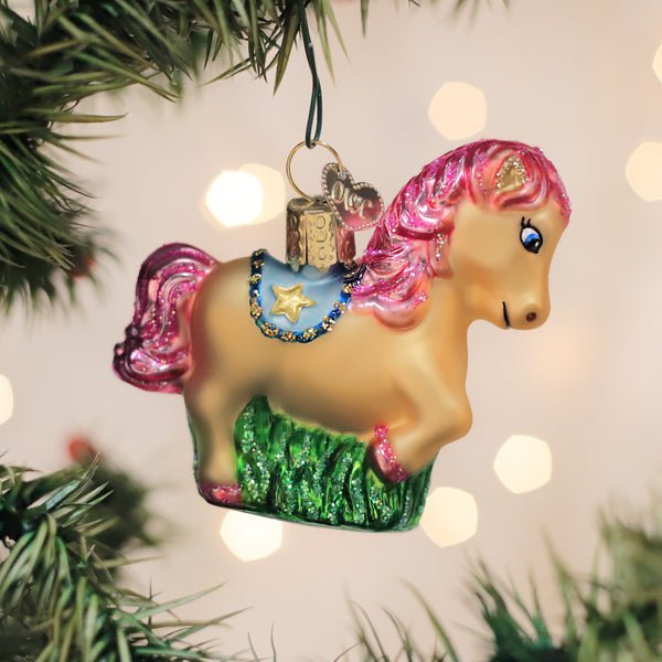 Playful Pony Ornament - themonogram manor 