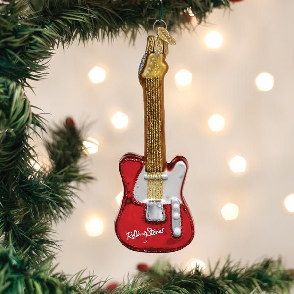 The Rolling Stones Guitar Ornament - #themonogram manor #