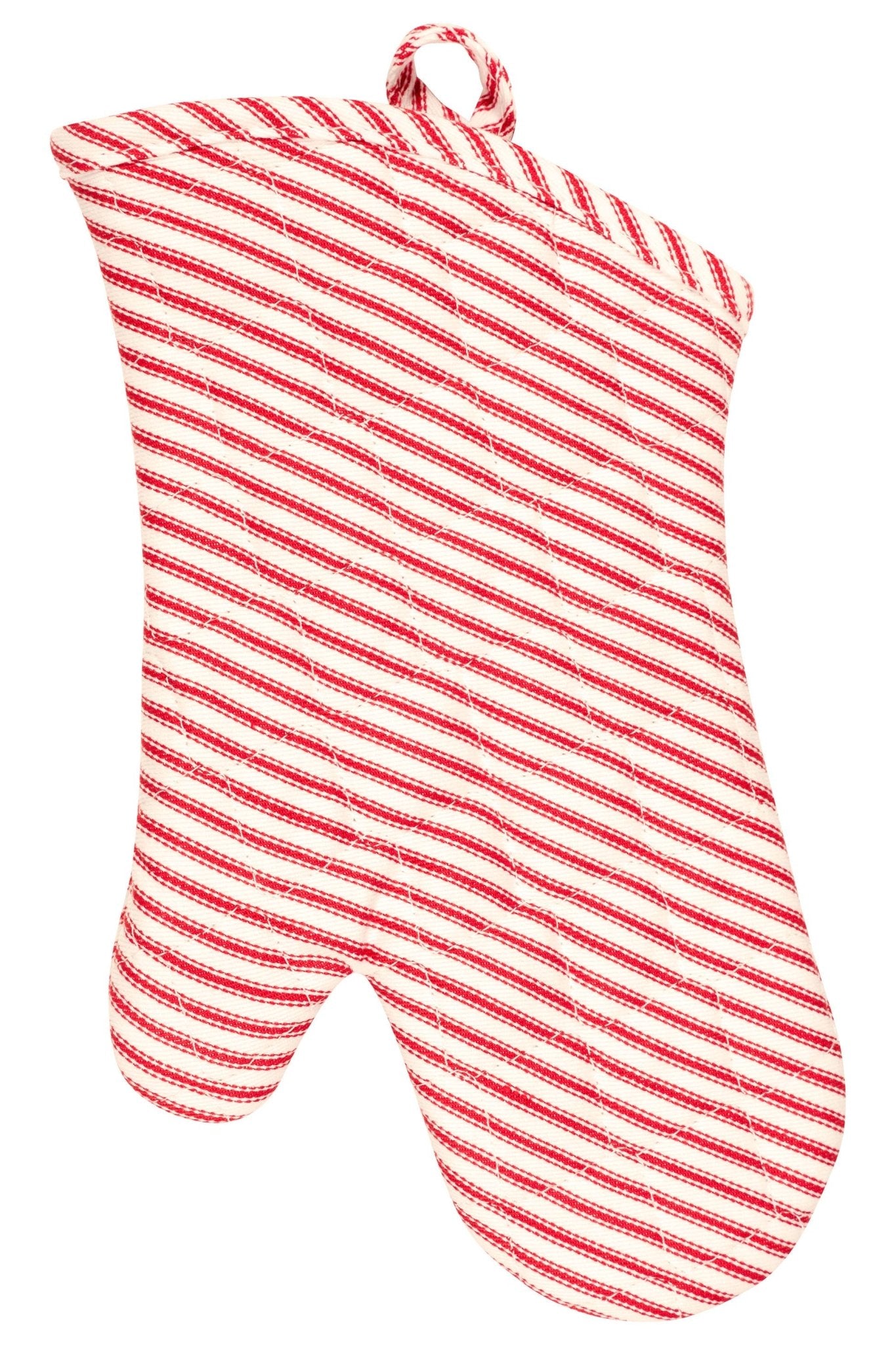 KAF Home Metro Stripe Terry Lined Oven Mitt - themonogram manor 