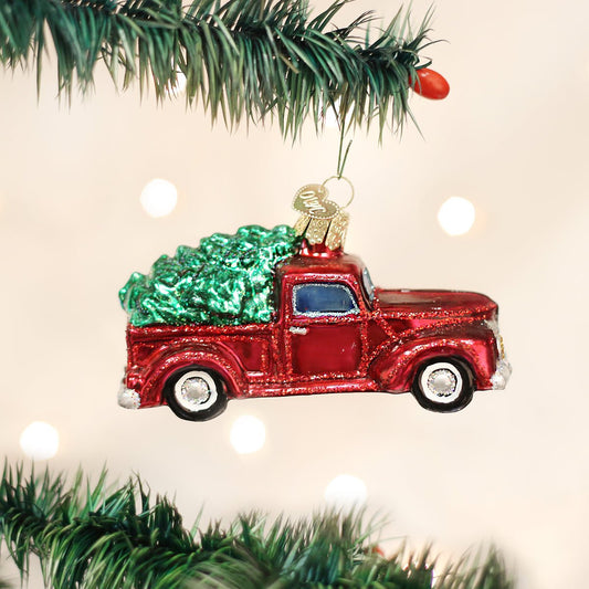 Old Truck With Tree - themonogram manor 