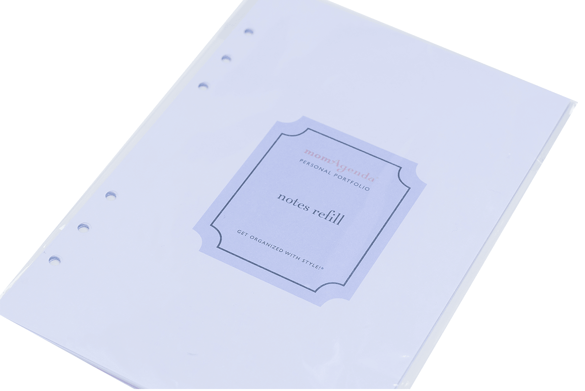 A5 Refills for Meal Planning, To - Do Lists & Notes - themonogram manor 