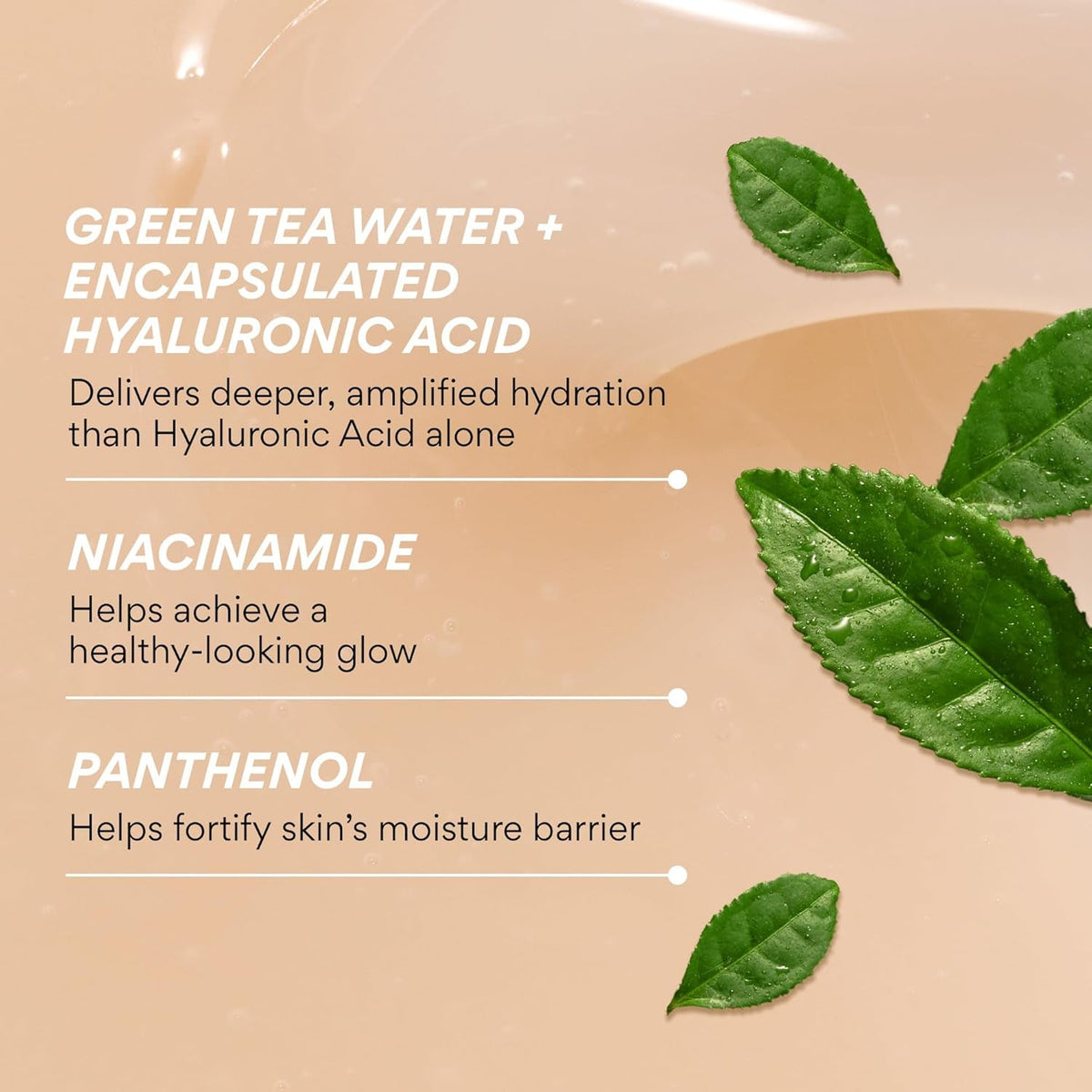 Innisfree Green Tea Seed Hyaluronic Serum with Panthenol and Niacinamide, Korean Face Serum for Hydration and Glow - themonogram manor 