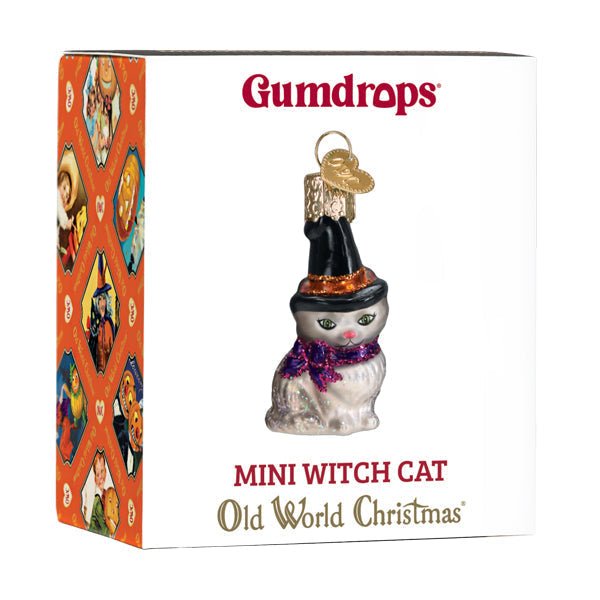 Mini Witch Cat Ornament - themonogram manor 