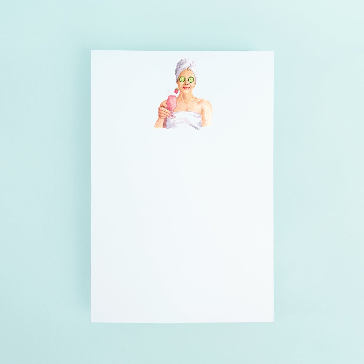 Cucumber Eyes Notepad - themonogram manor 